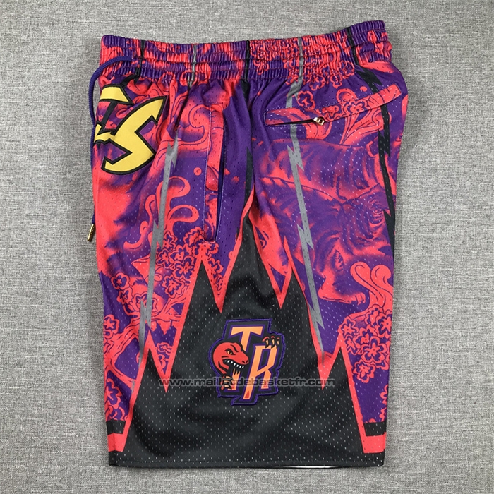 Short Toronto Raptors Special Year of The Tiger Rouge